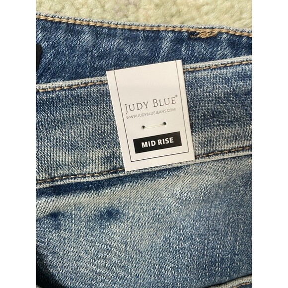 NWT Judy Blue Size 18W Mid Rise Trifecta Flare 2.0 Tummy Control Jeans Flared - Picture 5 of 9